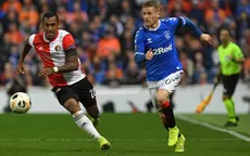 Con Renato Tapia: Feyenoord cayó 1-0 ante Glasgow Rangers por la Europa League - Noticias de rangers