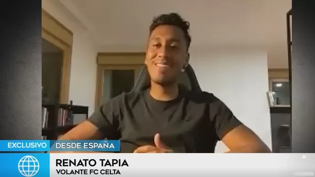 Renato Tapia habló en exclusiva con América Deportes sobre su gran momento en España