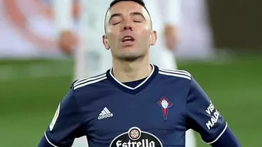 Iago Aspas, delantero español de 33 años. | Foto: EFE