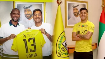 A Emiratos Árabes Unidos: Renato Tapia nuevo jugador del Al Wasl