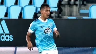 El volante peruano jugó un destacado encuentro ante Valencia. | Foto: Celta de Vigo