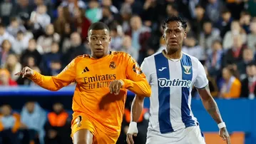 Con Renato Tapia, Real Madrid goleó 3-0 a Leganés por LaLiga