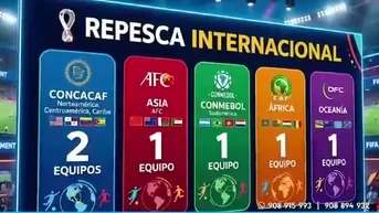 Repechaje intercontinental que definirá cupos para Mundial 2026