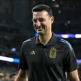 Repetiría el once: Scaloni y la única duda en la alineación de Argentina frente a Colombia