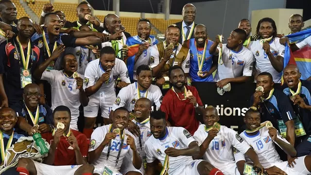 República Democrática del Congo se quedó con el tercer puesto en la Copa Africana
