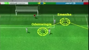 Revive el gol Odemwingie ante Bosnia en 3D