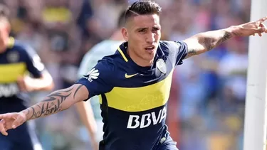 Jug&amp;oacute; en Boca Juniors cedido por Sao Paulo. Foto: EFE