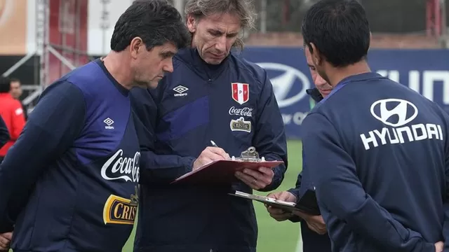 Ricardo Gareca tiene claro el objetivo peruano. (Foto: FPF)