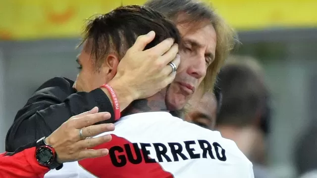Ricardo Gareca con una &quot;alegría inmensa&quot; por el gol de Paolo Guerrero