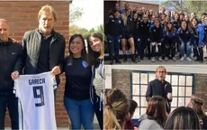 Ricardo Gareca dio una charla al plantel femenino de Vélez Sarsfield - Noticias de ricardo gareca