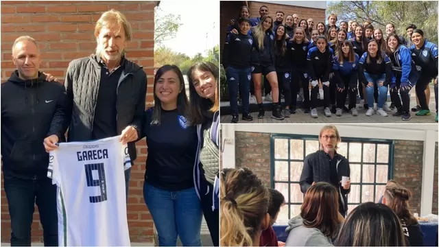 Ricardo Gareca dio una charla al plantel femenino de Vélez Sarsfield