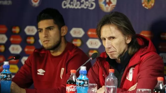 Gareca espera que la presión le juegue en contra a Chile (EFE)