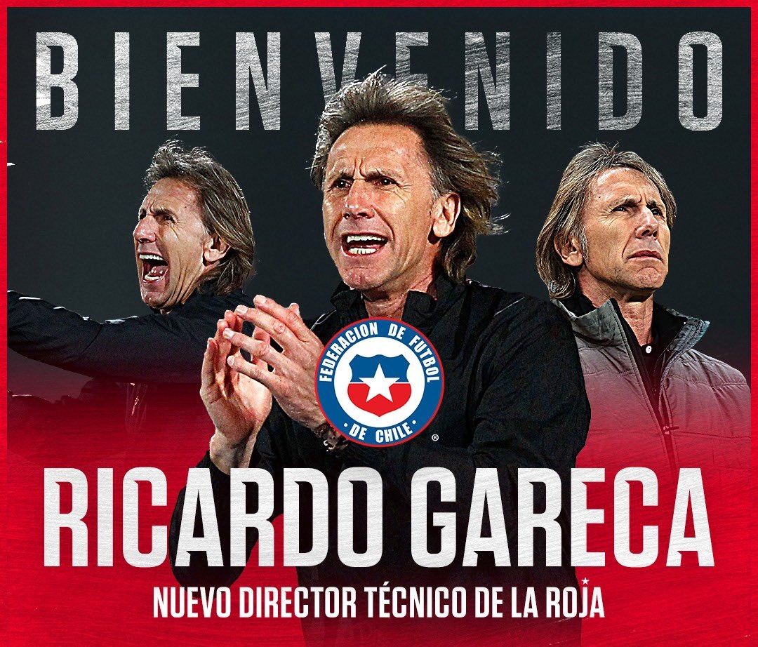 Ricardo Gareca es el nuevo DT de Chile. | Fuente: @LaRoja