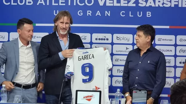 Ricardo Gareca fue presentado como entrenador de Vélez Sarsfield