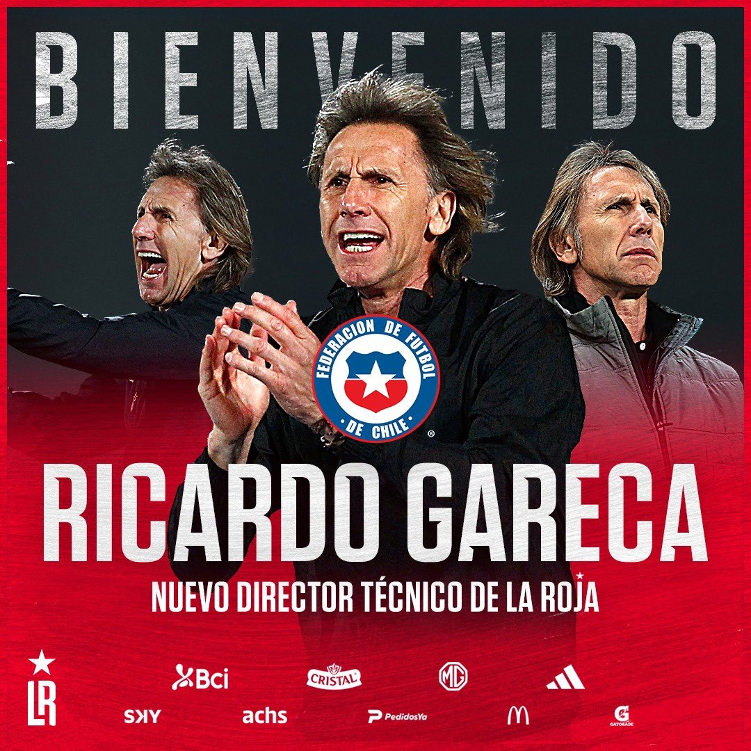 Así le dio la bienvenida la Selección de Chile a Ricardo Gareca / Foto: La Roja