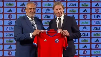 Ricardo Gareca fue presentado como nuevo director técnico de Chile