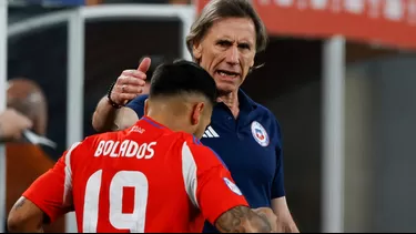 Ricardo Gareca se pronunció luego que su escuadra quedara eliminada en la primera fase de la Copa / Foto: AFP