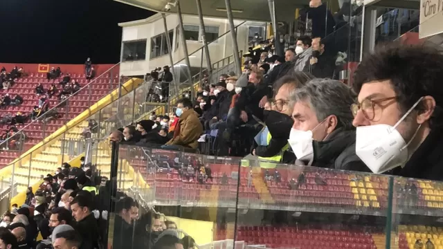 Ricardo Gareca observó así el partido del Benevento de Gianluca Lapadula ante Como