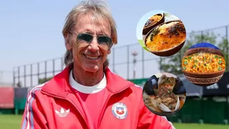 El entrenador de Chile olvidó la comida peruana y se pronunció sobre la gastronomía de Chile / Foto: ANFP