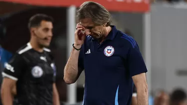 Ricardo Gareca no estará presente en el cotejo vital para que su selección pase a la siguiente etapa de la Copa / Foto: AFP