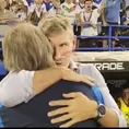 Ricardo Gareca y su emotivo abrazo con Martín Palermo en el saludo de técnicos