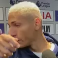 Richarlison lloró desconsoladamente tras sufrir lesión ante el Everton