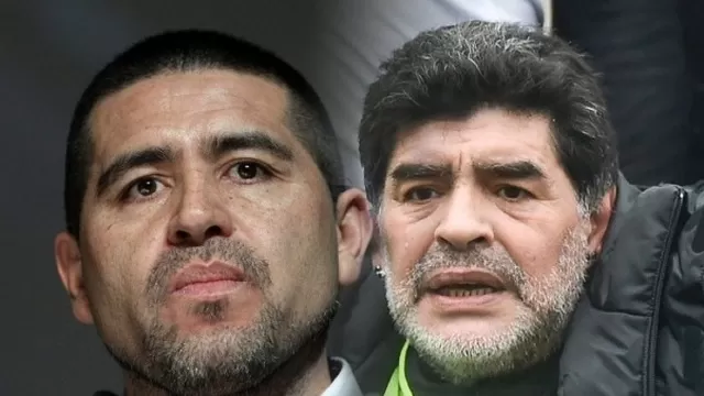 Maradona habló fuerte contra Riquelme | Foto: Olé.