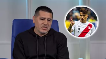 Riquelme reveló por qué no fichó a Paolo Guerrero en Boca Juniors