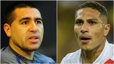 Riquelme confirmó comunicación con Paolo Guerrero. | Fotos: AFP