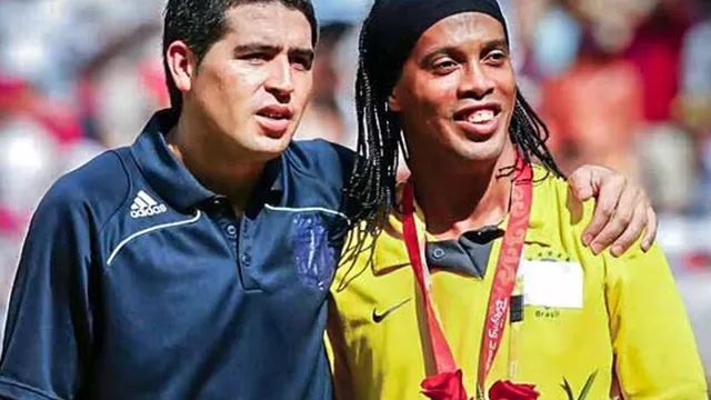 ¿Riquelme y Ronaldinho juntos por el Chapecoense?