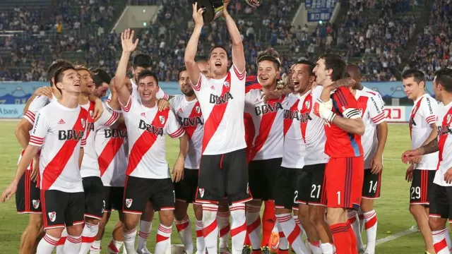 River goleó 3-0 al Gamba Osaka y ganó la Copa Suruga Bank en Japón