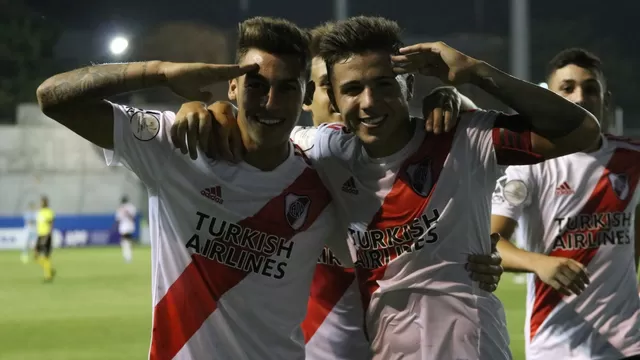 River Plate goleó 6-1 a Libertad y peleará por el título de la Copa Libertadores Sub-20