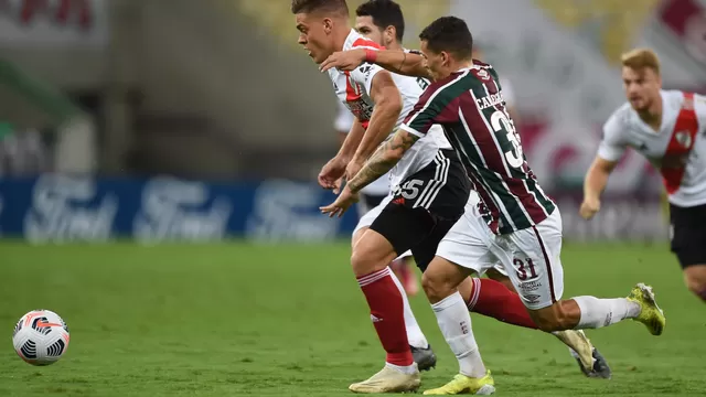 River Plate igualó 1-1 ante Fluminense en su debut en la Copa Libertadores 2021