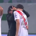 River Plate: Nacho Fernández era un mar de lágrimas y fue consolado por Marcelo Gallardo