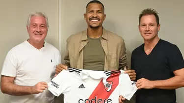 Salomón Rondón, delantero venezolano de 33 años. | Foto: River Plate/Video: YouTube