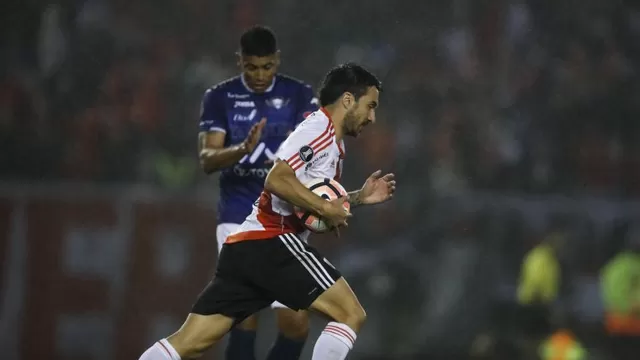 River Plate: triplete de Scocco es el tercero más rápido de la Libertadores