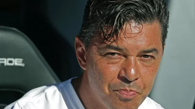 Marcelo Gallardo, entrenador de 44 años. | Foto: AFP