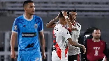 River Plate y Binacional chocaron en Buenos Aires. | Foto: EFE