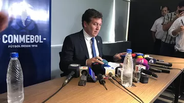 River vs. Boca: la final de la Copa en Madrid es "irreversible", dijo Domínguez