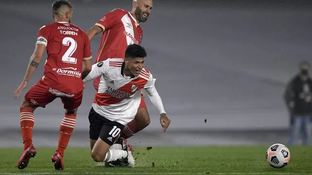 River Plate y Argentinos Juniors empataron 1-1 en la ida de octavos de Copa Libertadores