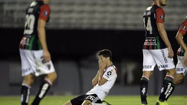 River Plate y Palestino empataron 0-0 por el Grupo A de la Copa Libertadores | Foto: AFP.
