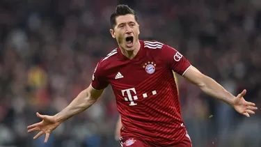 Lewandowski tiene contrato con Bayern hasta mediados de 2023. | Foto: AFP