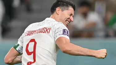 Robert Lewandowski anotó a los 82&#39;. | Foto: AFP/Video: Latina-DSports