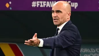 Roberto Martínez se emocionó al anunciar que no seguirá como DT de Bélgica