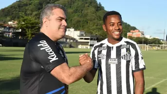 Robinho volvió al Santos y ganará 270 dólares