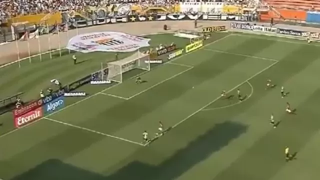 Robinho y un golazo al estilo de Arjen Robben en triunfo del Santos