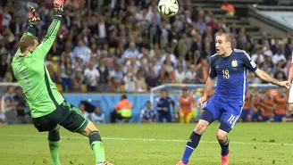 Rodrigo Palacio: ¿qué piensa del gol que erró en la final de Brasil 2014?