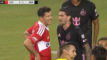 De Paul minimizó a Lewandowski en el Inter Miami vs Chicago Fire: "Yo gané un Mundial"
