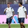 De Paul y Paredes realizaron curiosa cábala previo al Argentina vs Inglaterra De Paul y Paredes realizaron curiosa cábala previo al Argentina vs Inglaterra