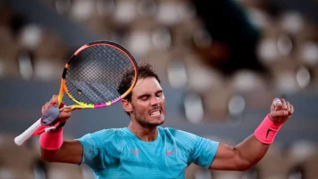 Rafael Nadal ganó en 2 horas y 49 minutos. | Foto: AFP/Video: @rolandgarros